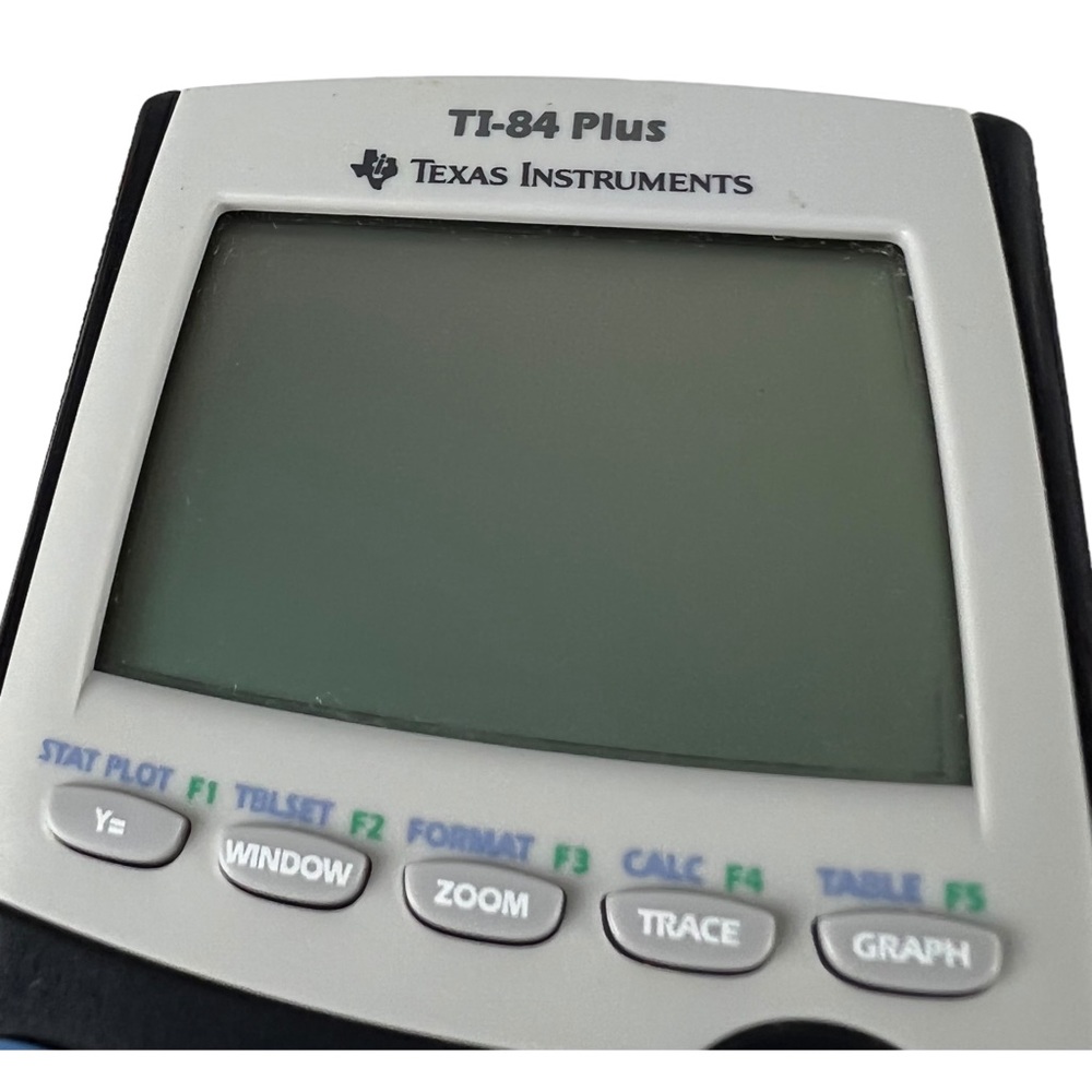Texas Instruments TI-84 Plus Graphing Calculator Black With Cover Tested Works - Picture 5 of 12